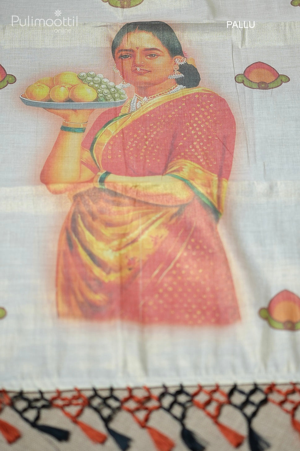 Kerala Traditional Golden Tissue Set Saree