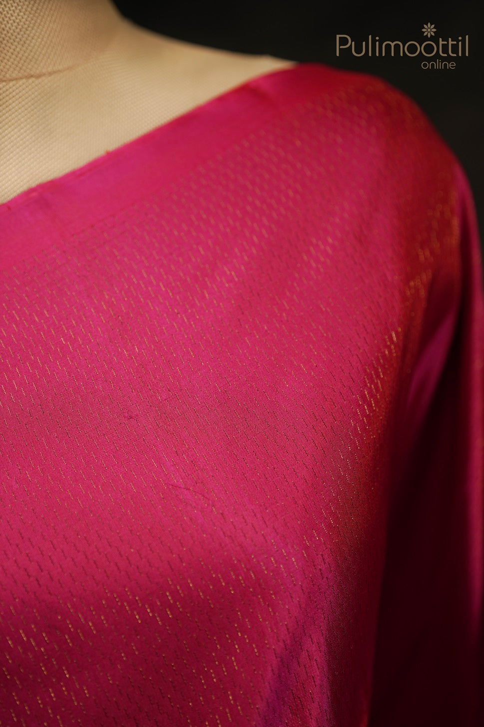 Pink Colour Kanchipuram Soft Silk Saree