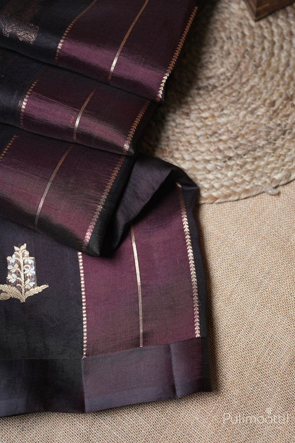 Double Shaded Organza and Puna Silk Saree