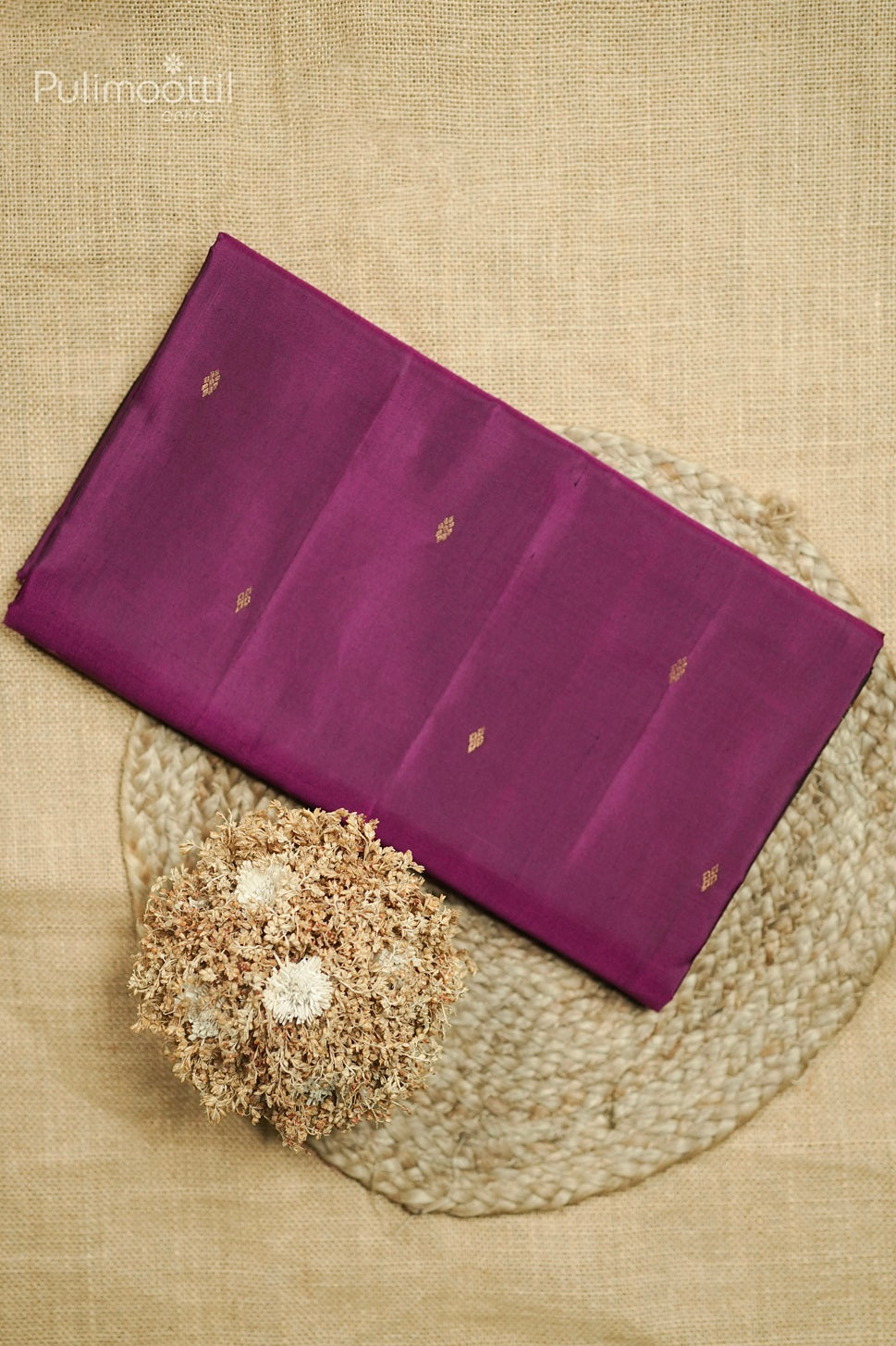 Dark Pink Colour Kanchipuram Soft Silk Saree