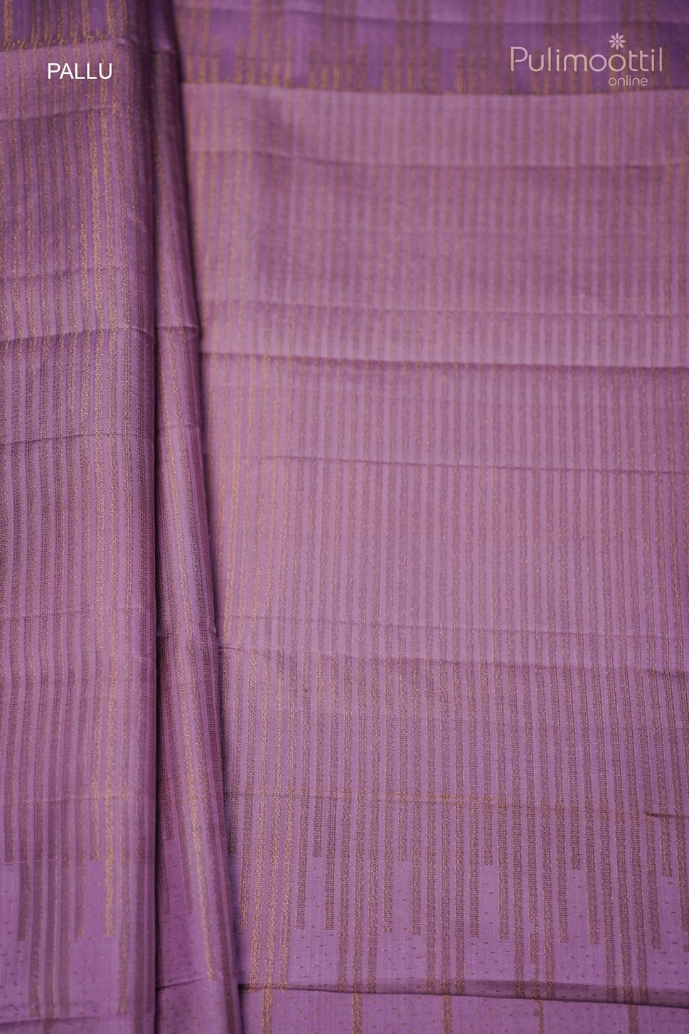Lavender Colour Kanchipuram Designer Saree
