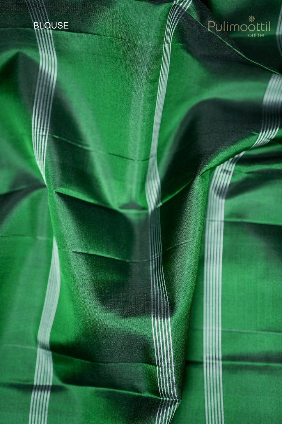 Dark Green Colour Kanchipuram Soft Silk Saree
