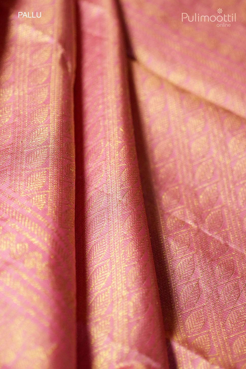 Maroon-colored Kanchipuram designer saree