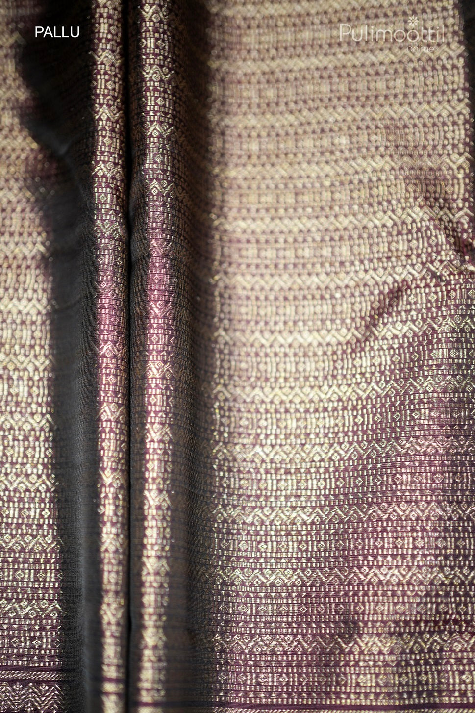 Maroon Colour Kanchipuram Designer Saree