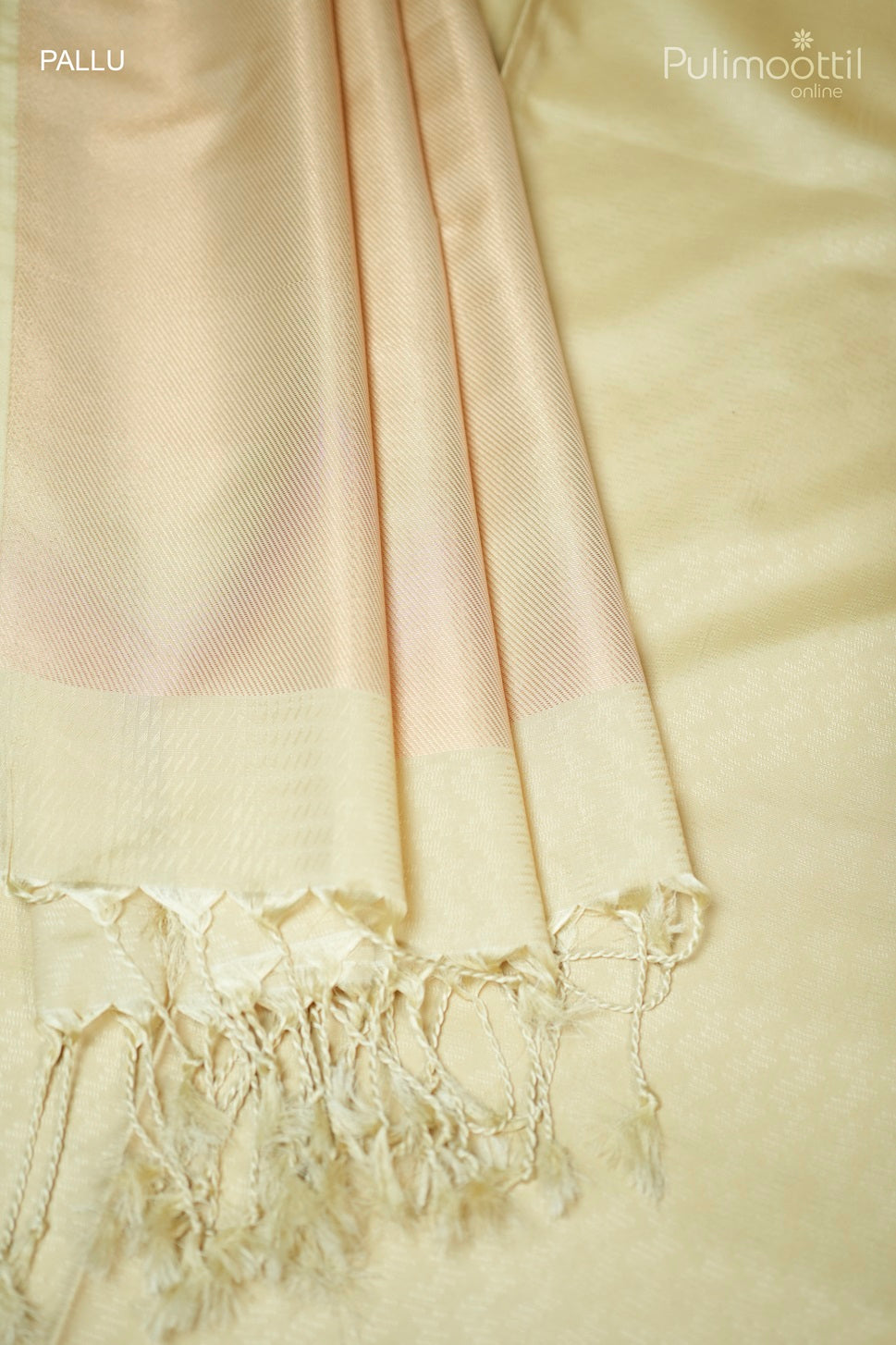 Sandal Colour Semi Silk Saree