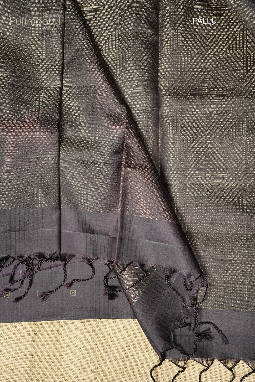 Dark Purple Colour Kanchipuram Soft Silk Saree