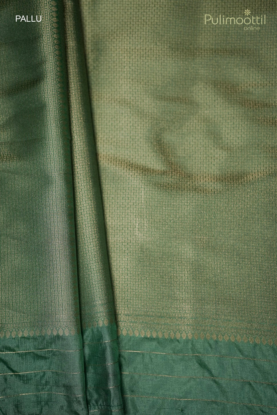 Jade Green Colour Kanchipuram Banarasi Silk Saree