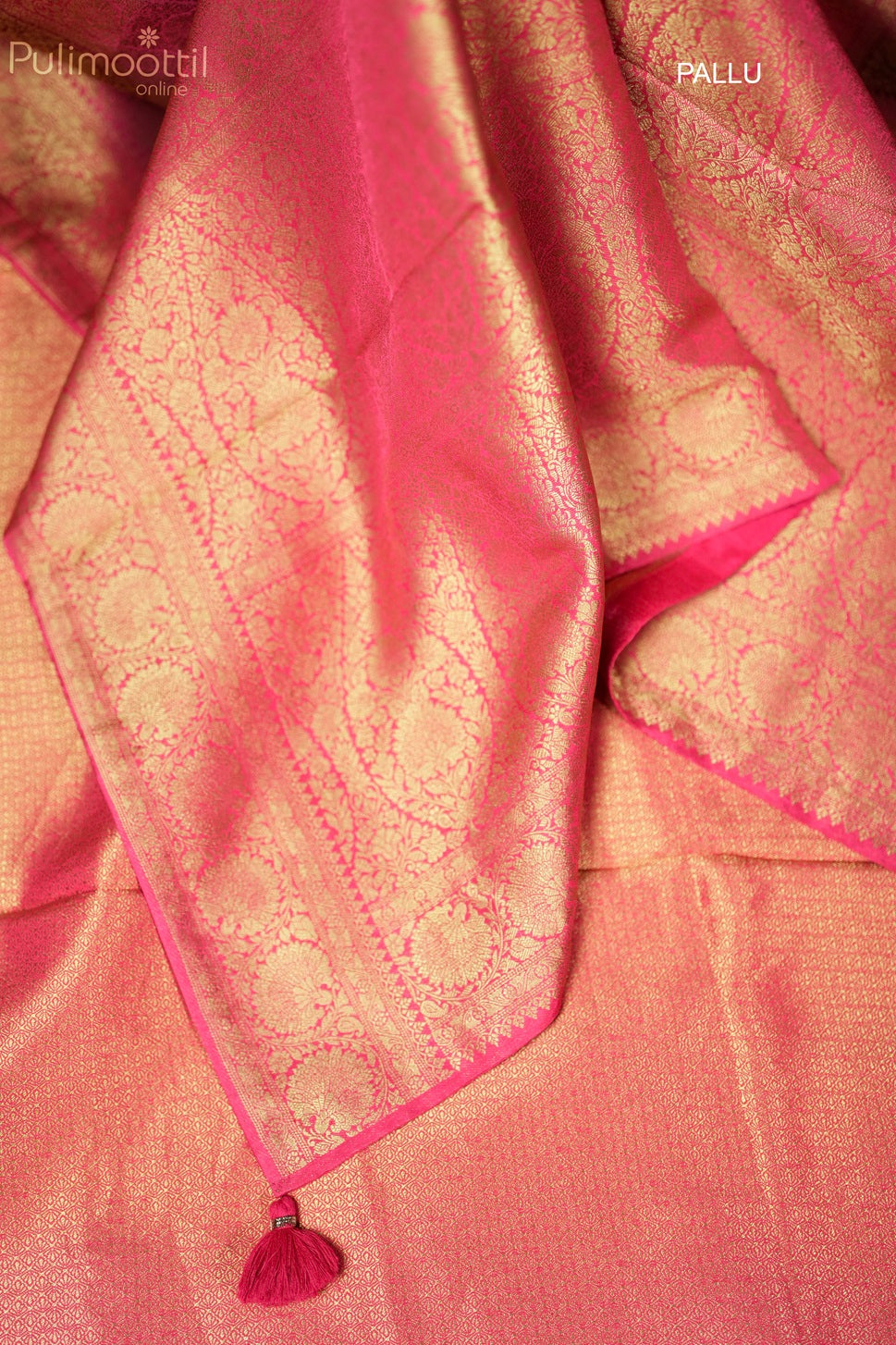 Multicolour Banarasi Silk Saree.
