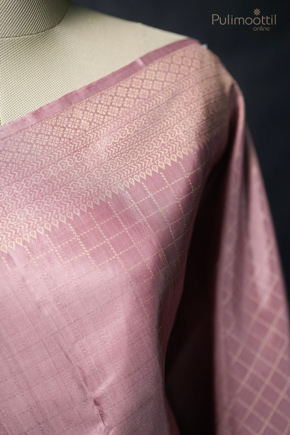 Puca Colour Kanchipuram Designer Saree