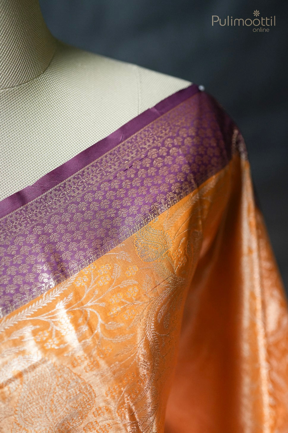 Yellow Colour Semi Silk Kanchipuram Saree
