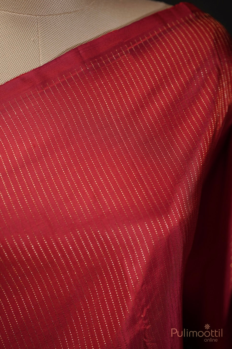 Red Colour Kanchipuram Pure Soft Silk Saree