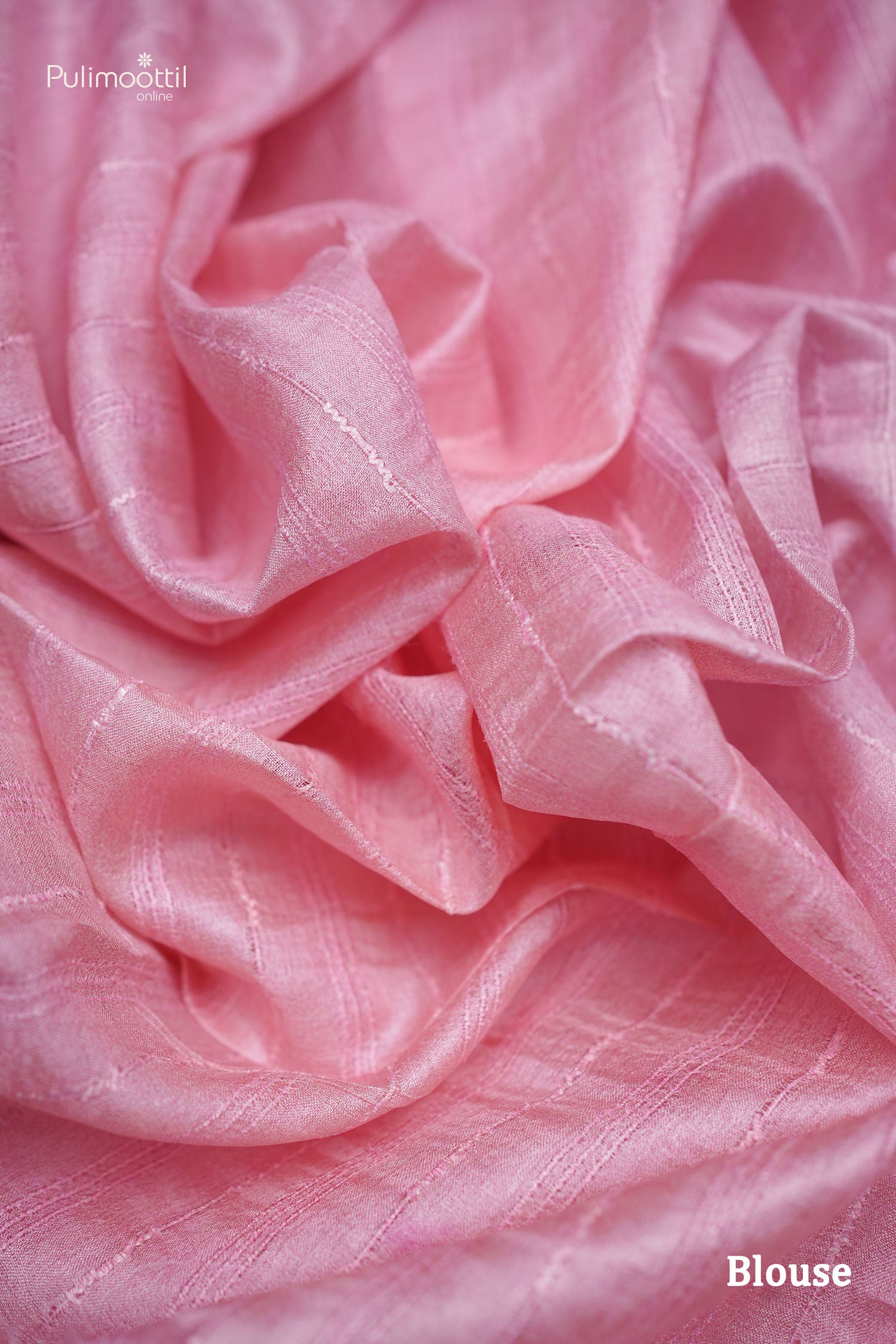 Multi shaded Tusser silk saree