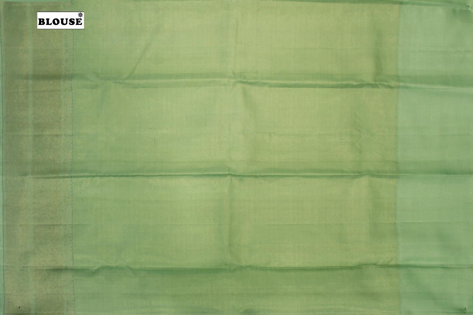 Pista Green Colour Wedding Silk Saree.