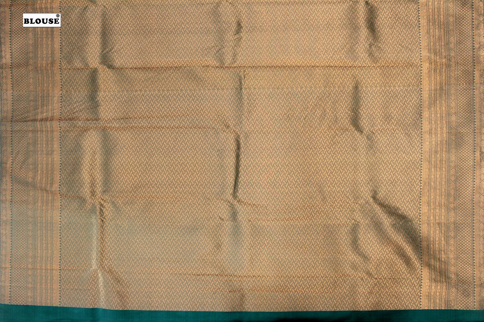 Arogya Pacha Colour Designer Brocade Silk Saree.