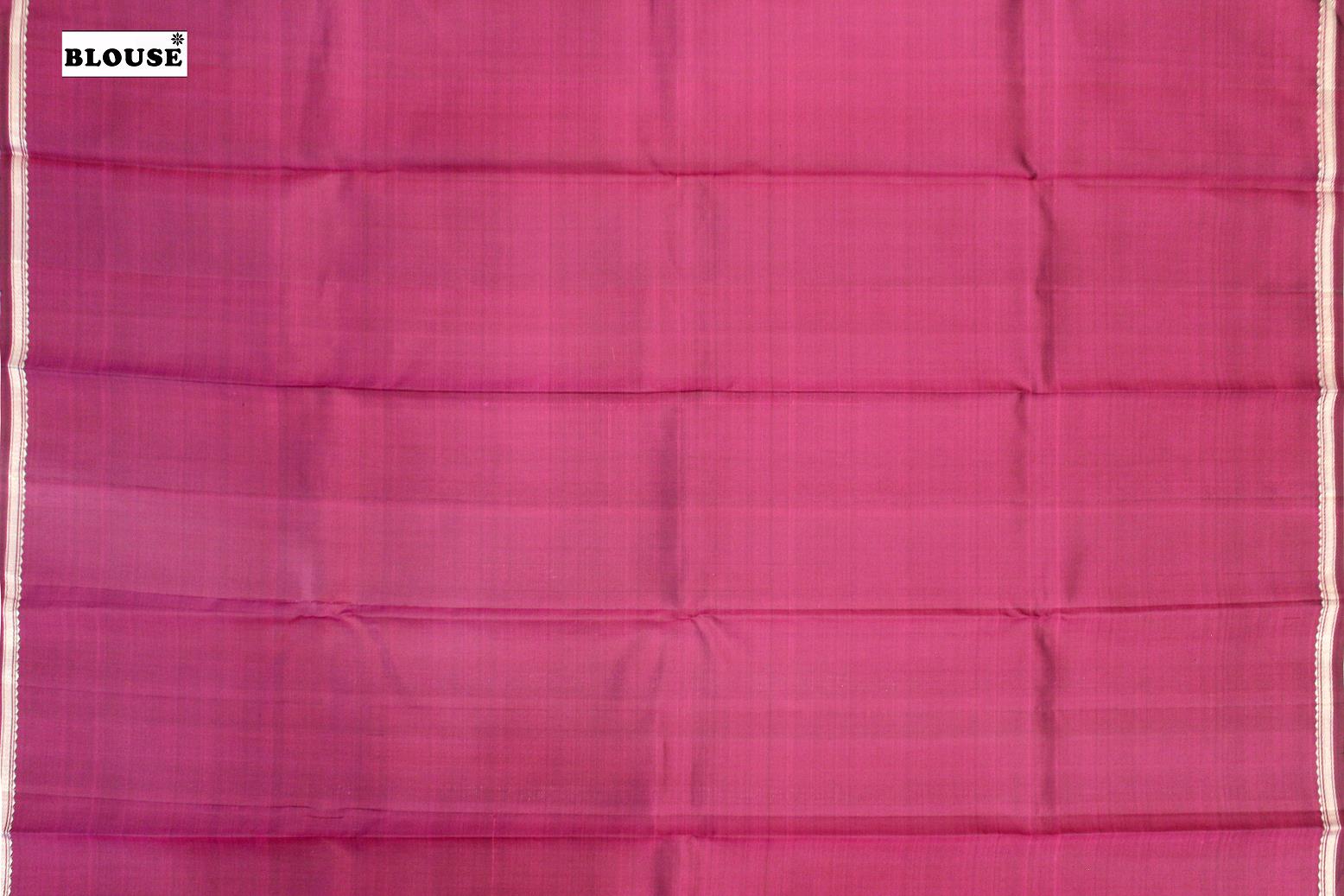 Sea Blue with Light Grey Colour Kanchipuram Designer Soft Silk Saree.