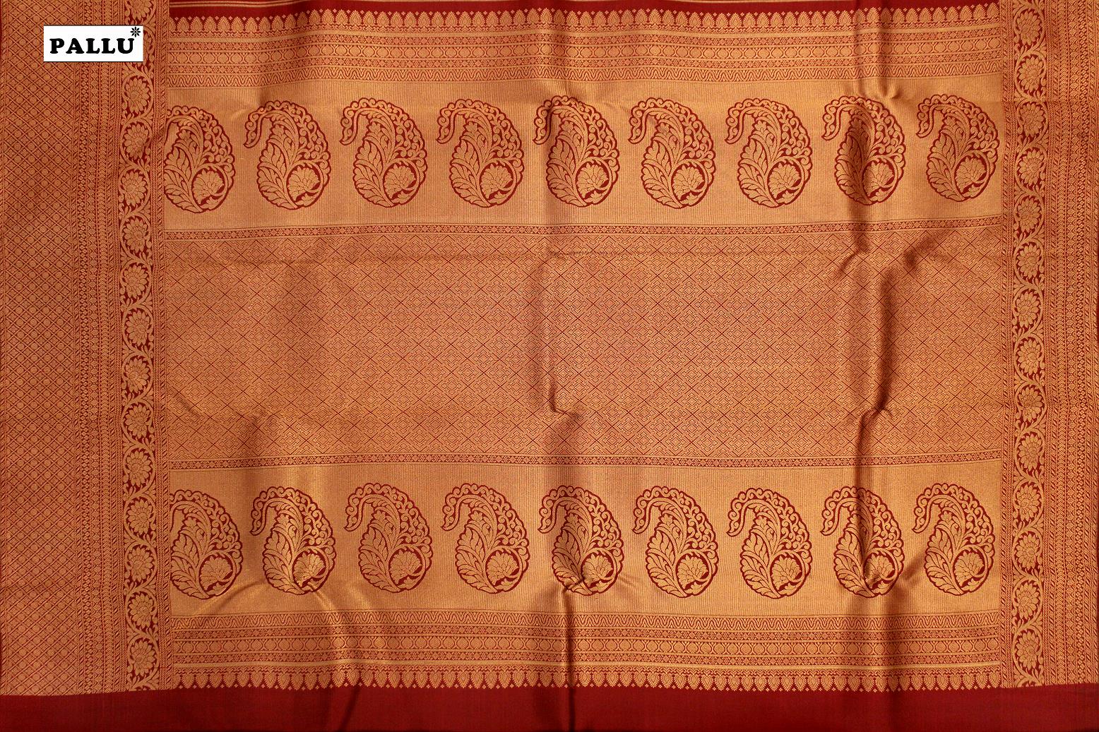 Brown Colour, Designer Silk Saree.