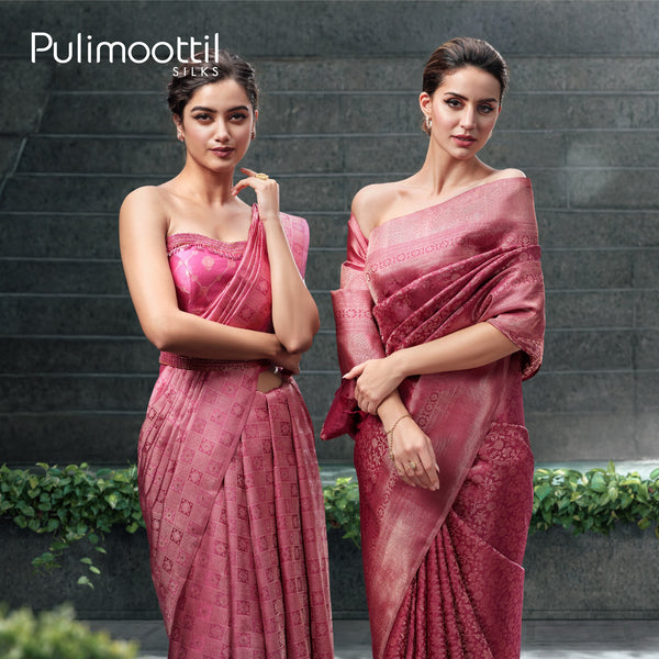 Pulimoottil silks sale bridal sarees