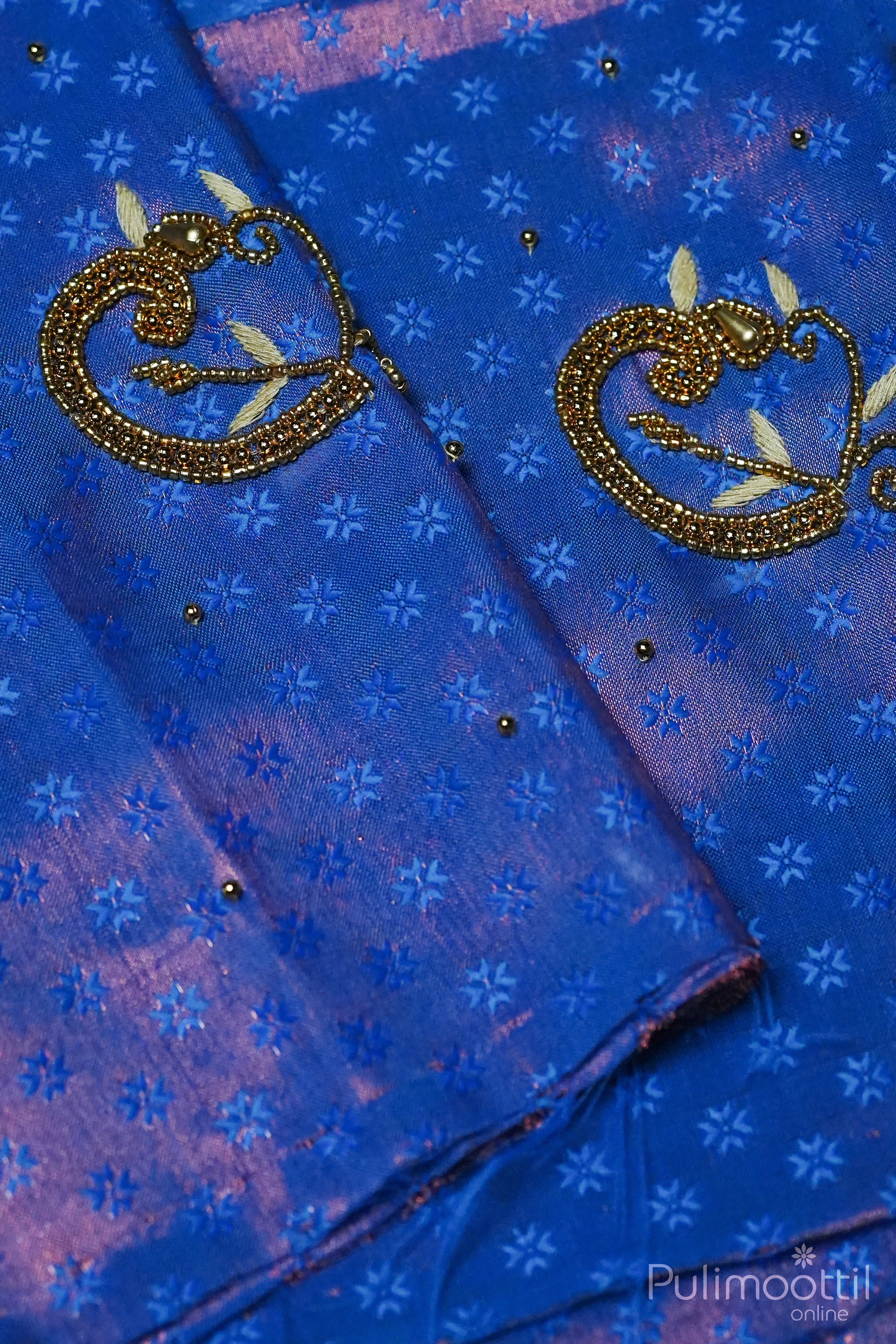 Kerala Golden Tissue Set Saree.