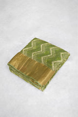 Green Color Jute Silk Saree