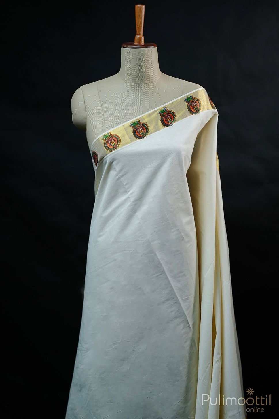 Kerala Style Cotton Set Saree.