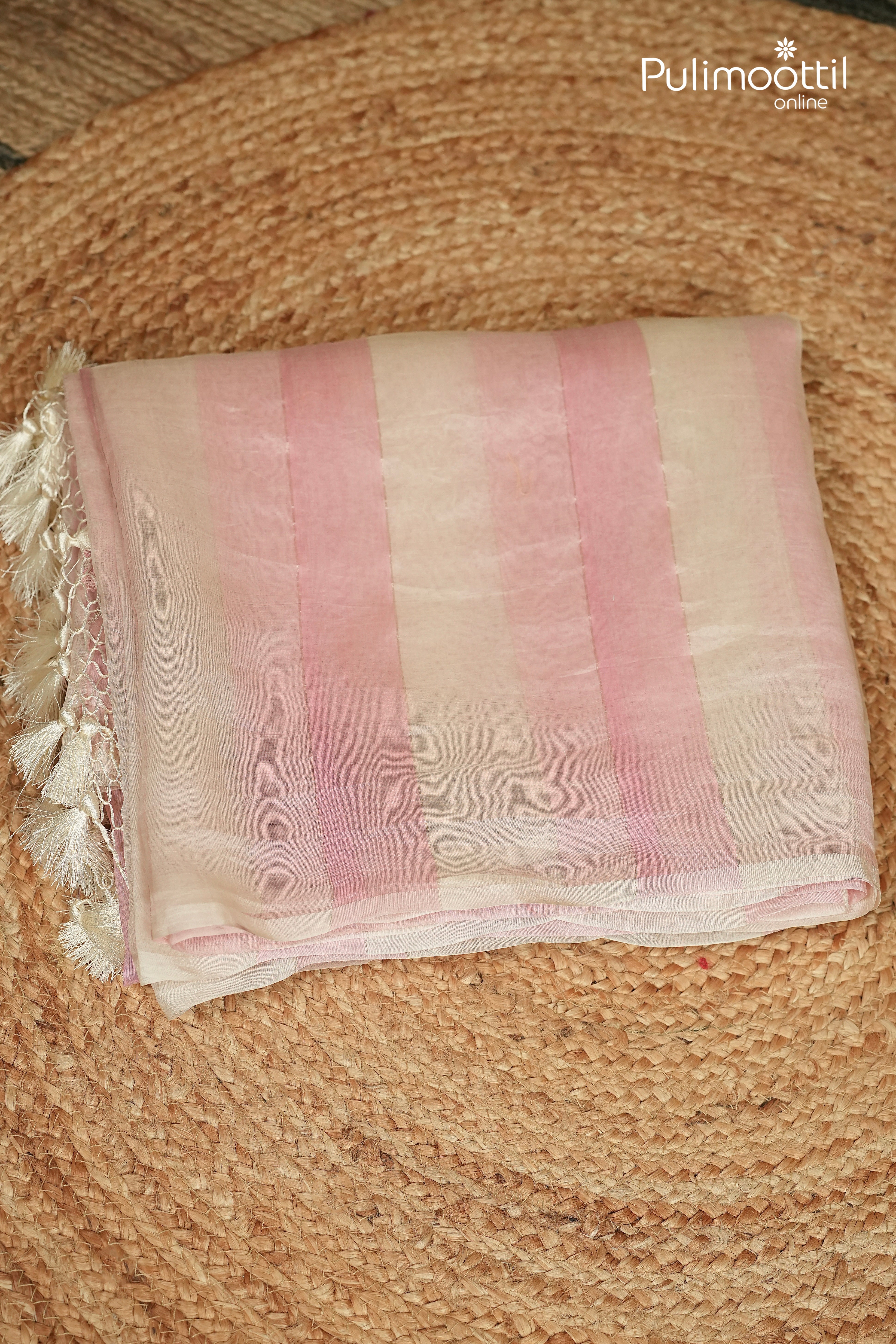 Off White Colour Organza Fancy Saree