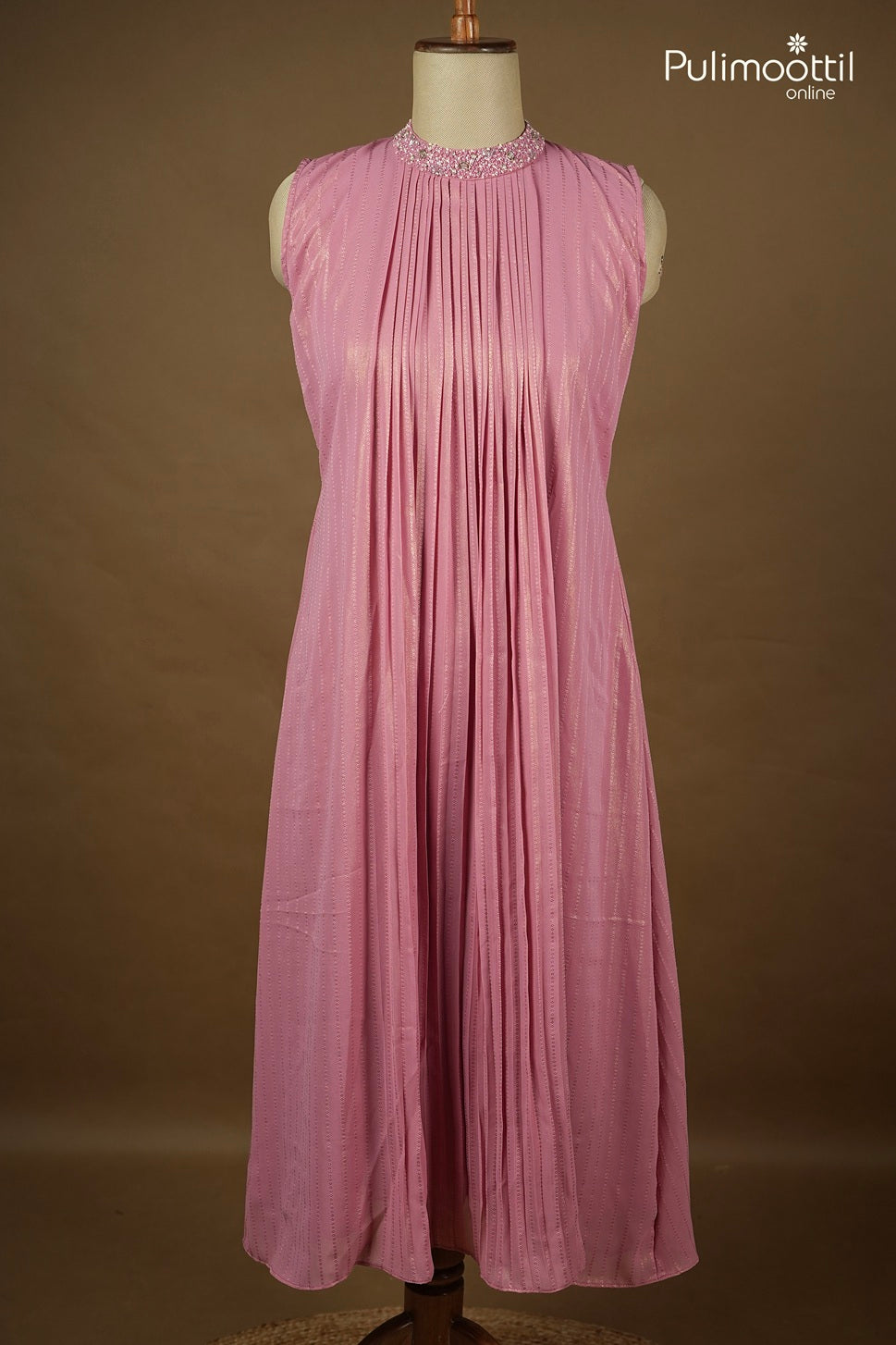Pink Color A-Line Top