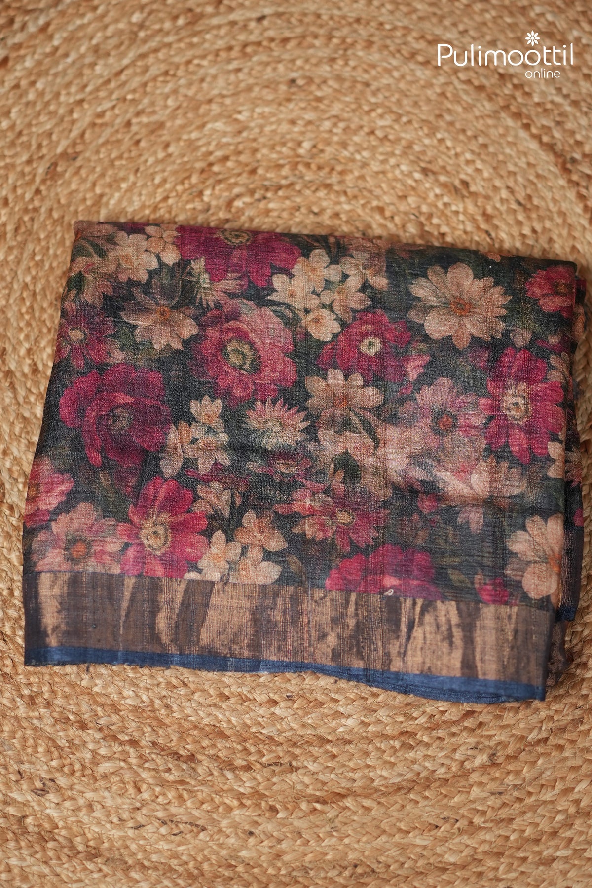 MultiColour Jute Silk Saree