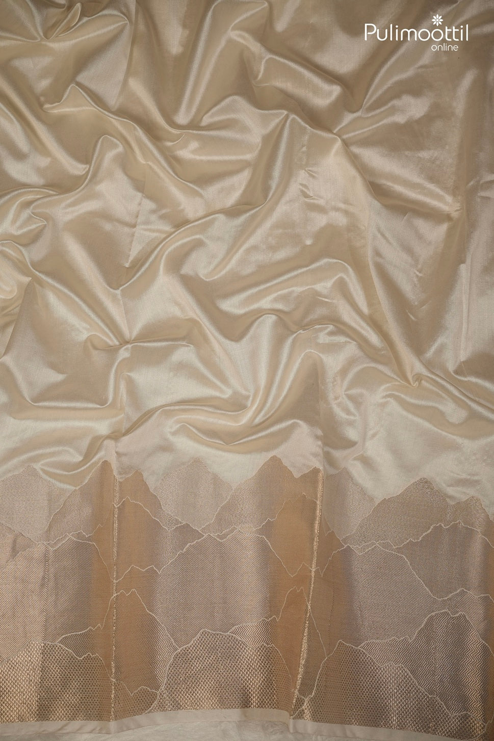 Off-White Chanderi Silk