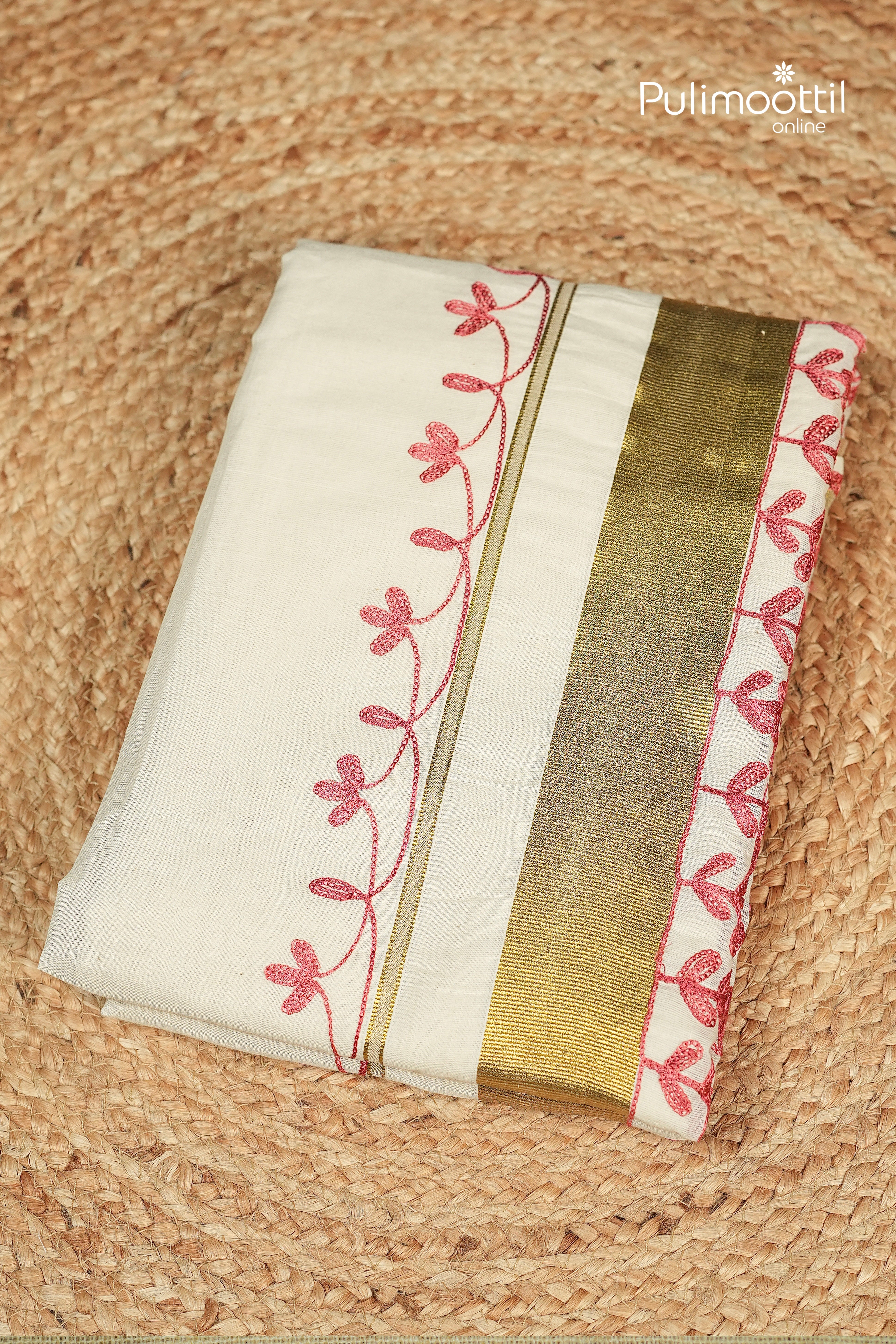 Kerala Traditional Cotton Set Saree