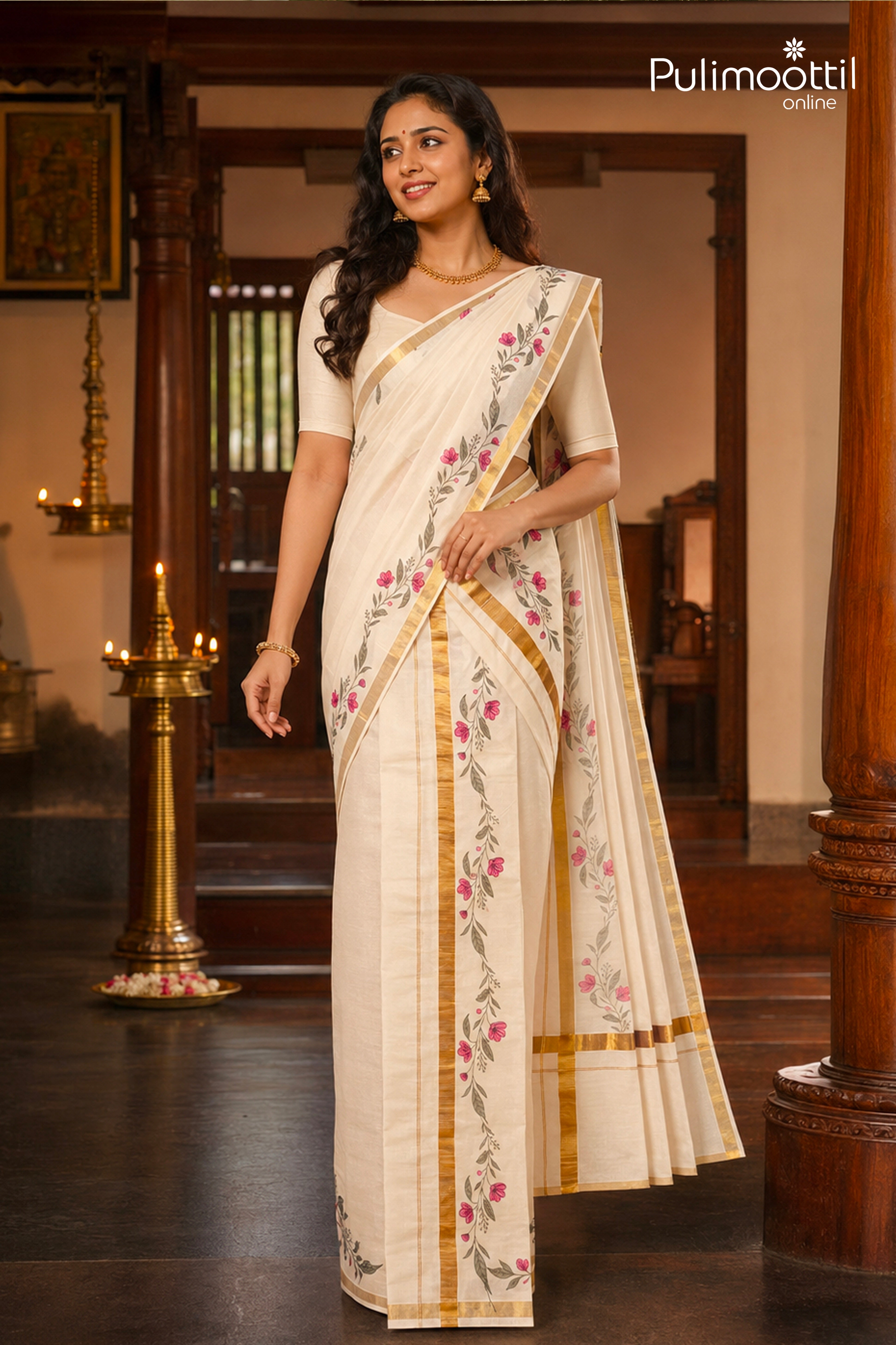 Onam Special Kerala Traditional Cotton Set Mundu