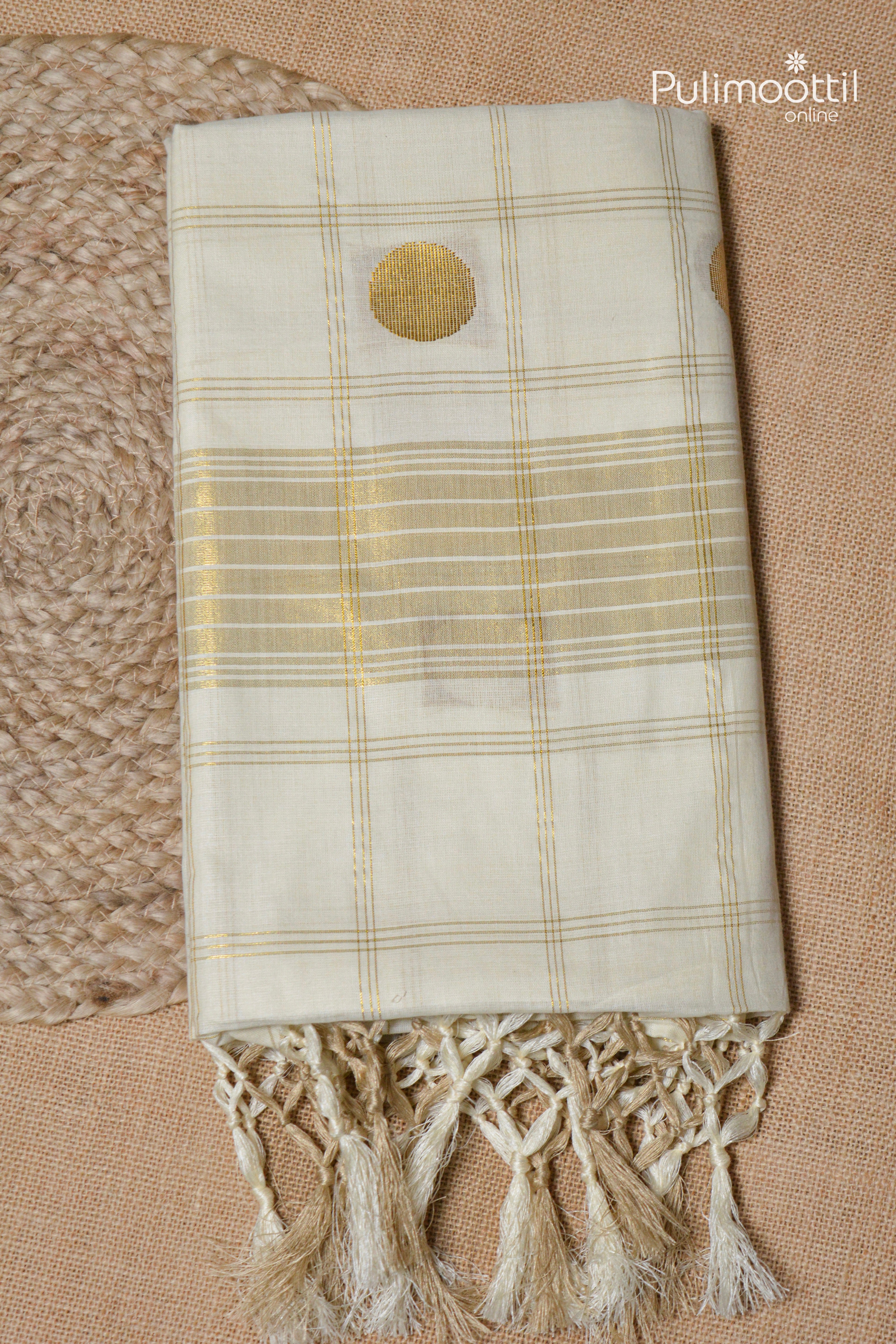 Kerala Traditional Cotton Set Saree
