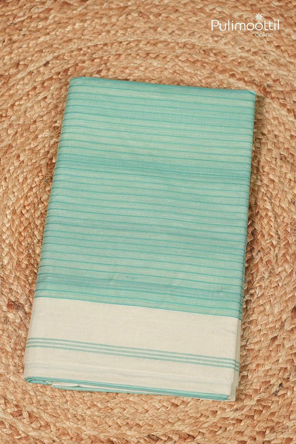 Offwhite Colour Handloom Cotton Saree