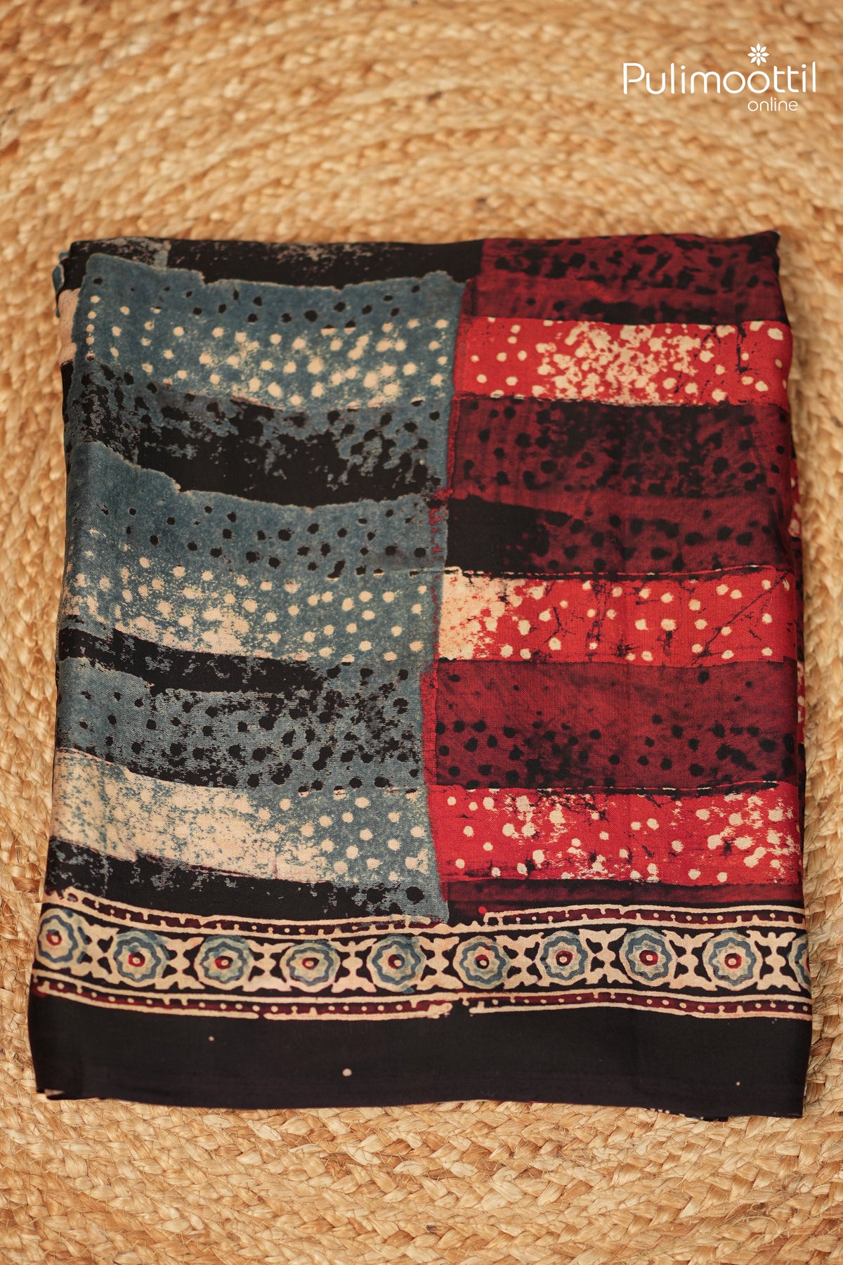 Multicolour Modal Silk Saree