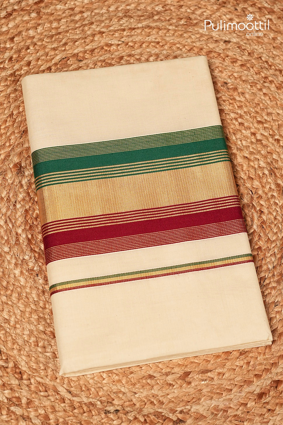Kerala Traditional Cotton Set Saree