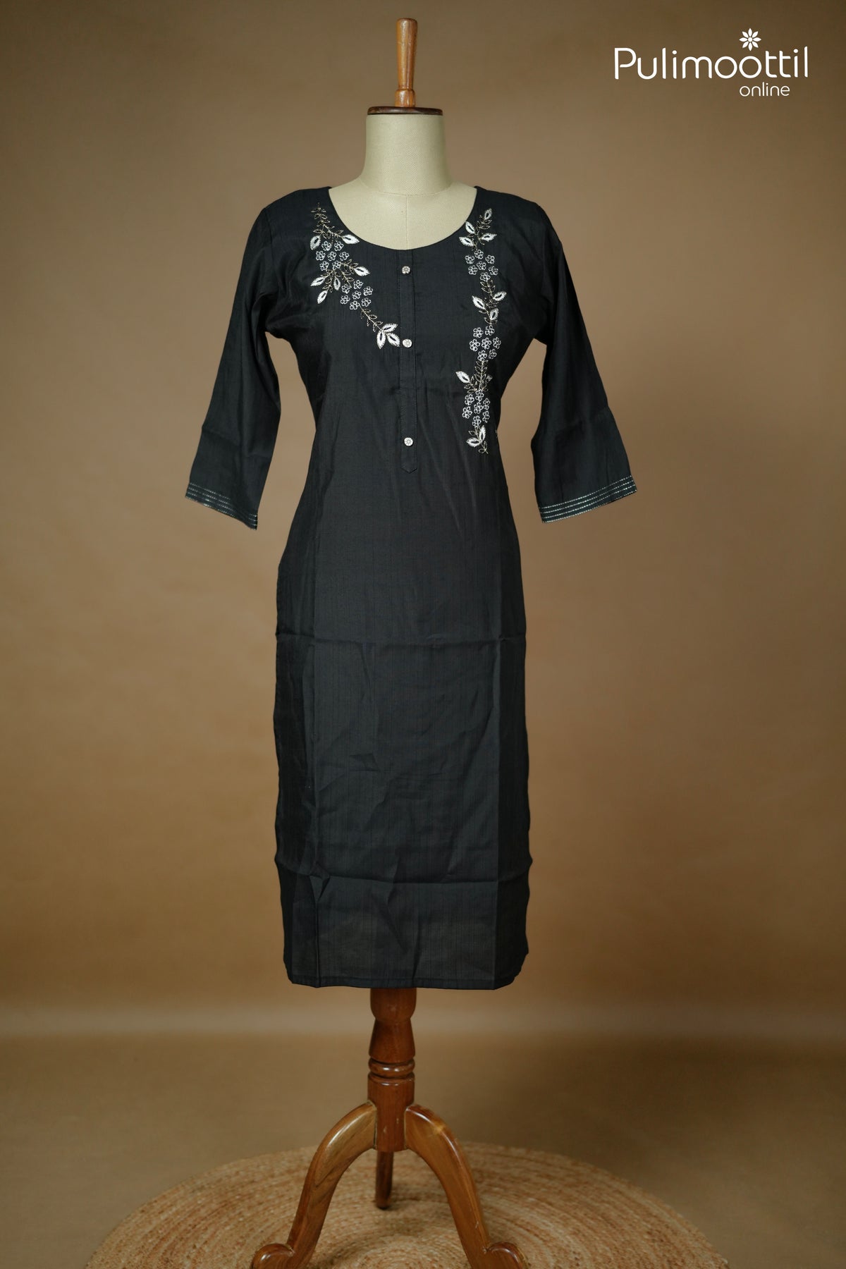Black Colour Vetican Kurti