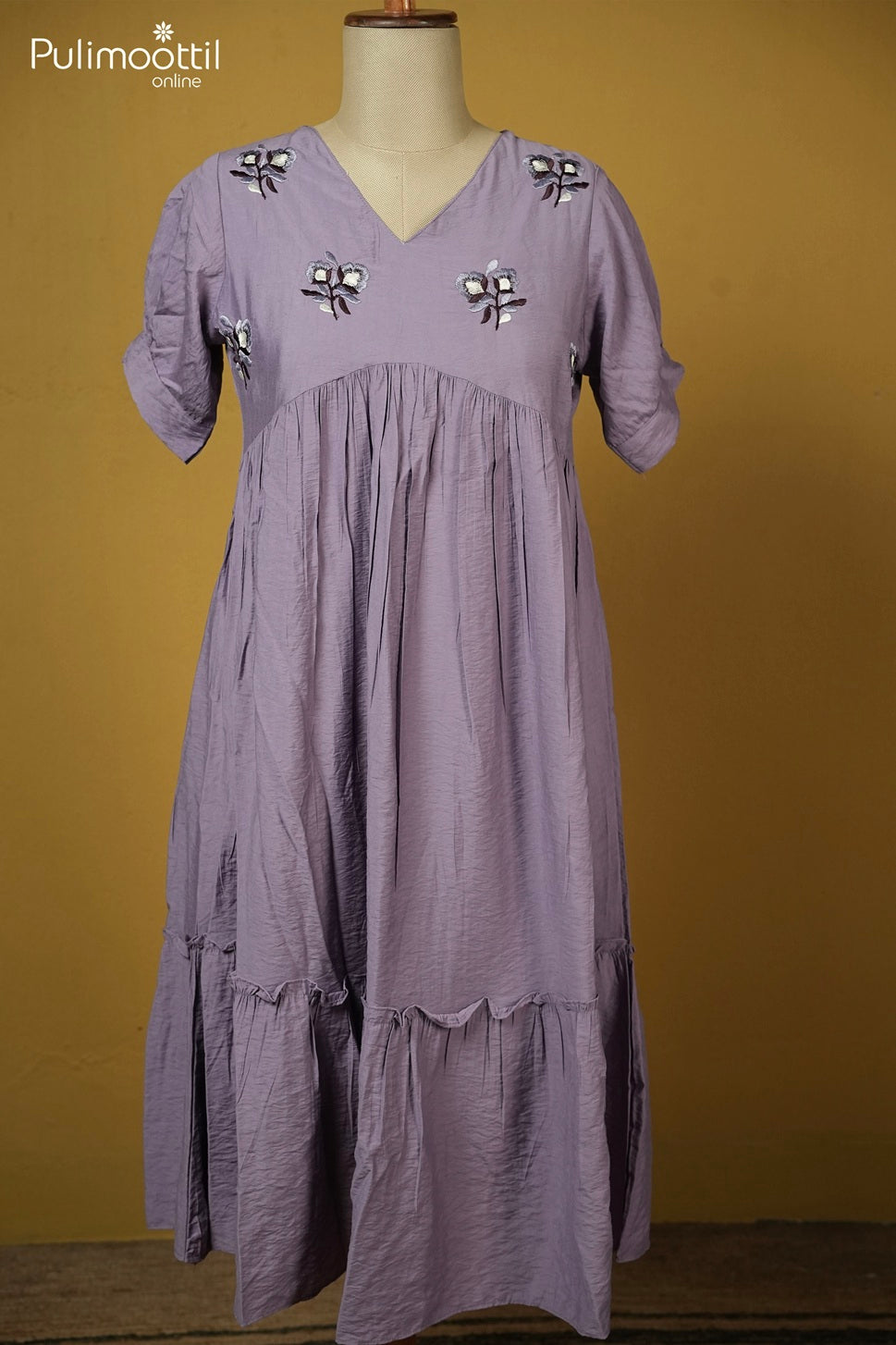 Lavender Color Half Frock