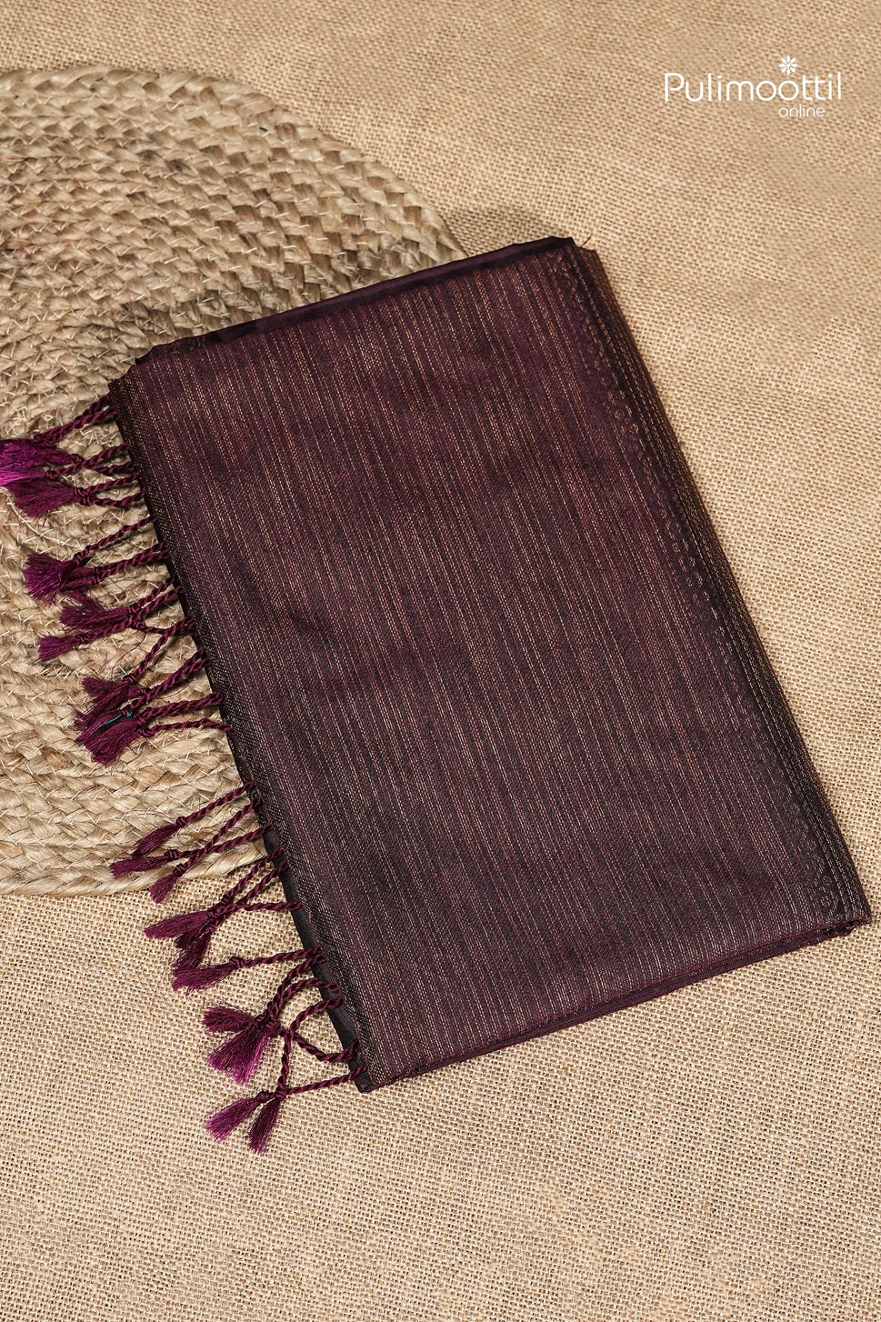 Purple Colour Kanchipuram Soft Silk Saree