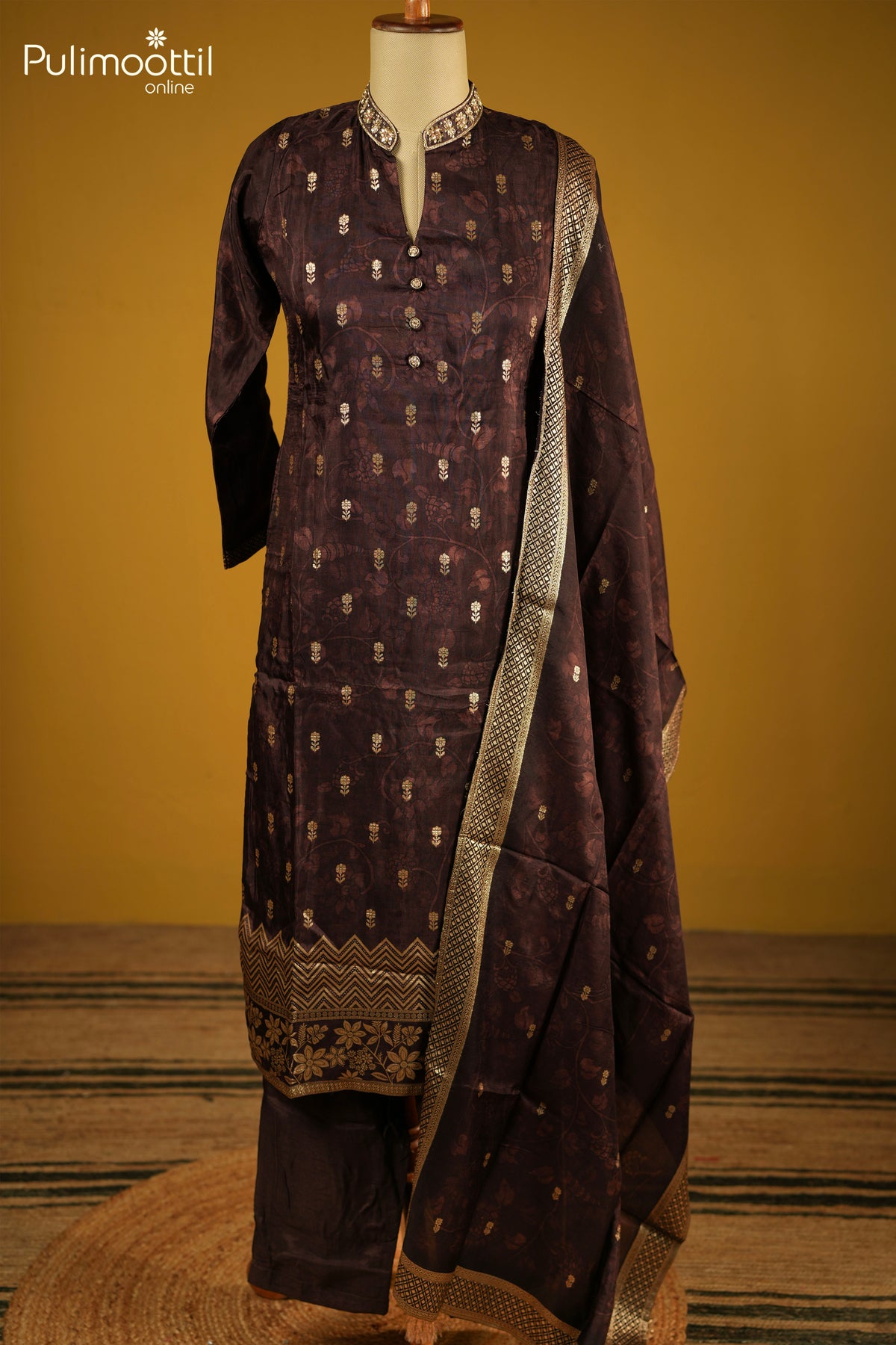 Coffee Brown Salwar Set