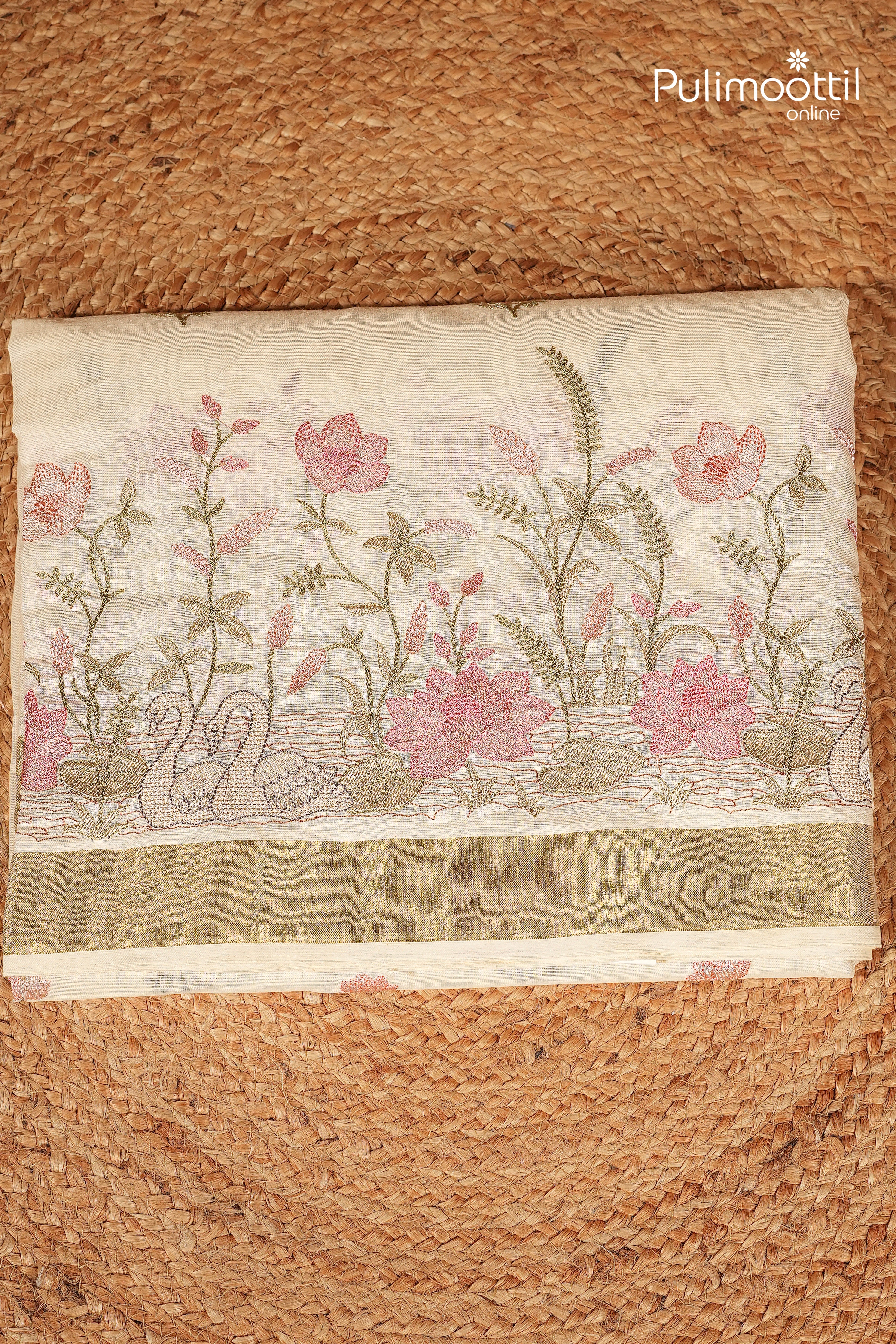 Kerala Traditional Cotton Set Saree