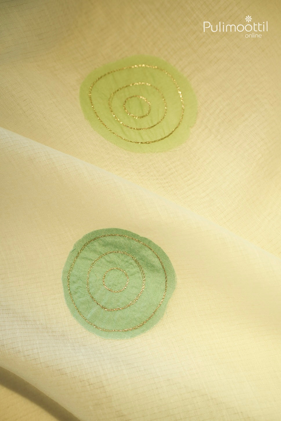 Offwhite Colour Cotta Chanderi Saree