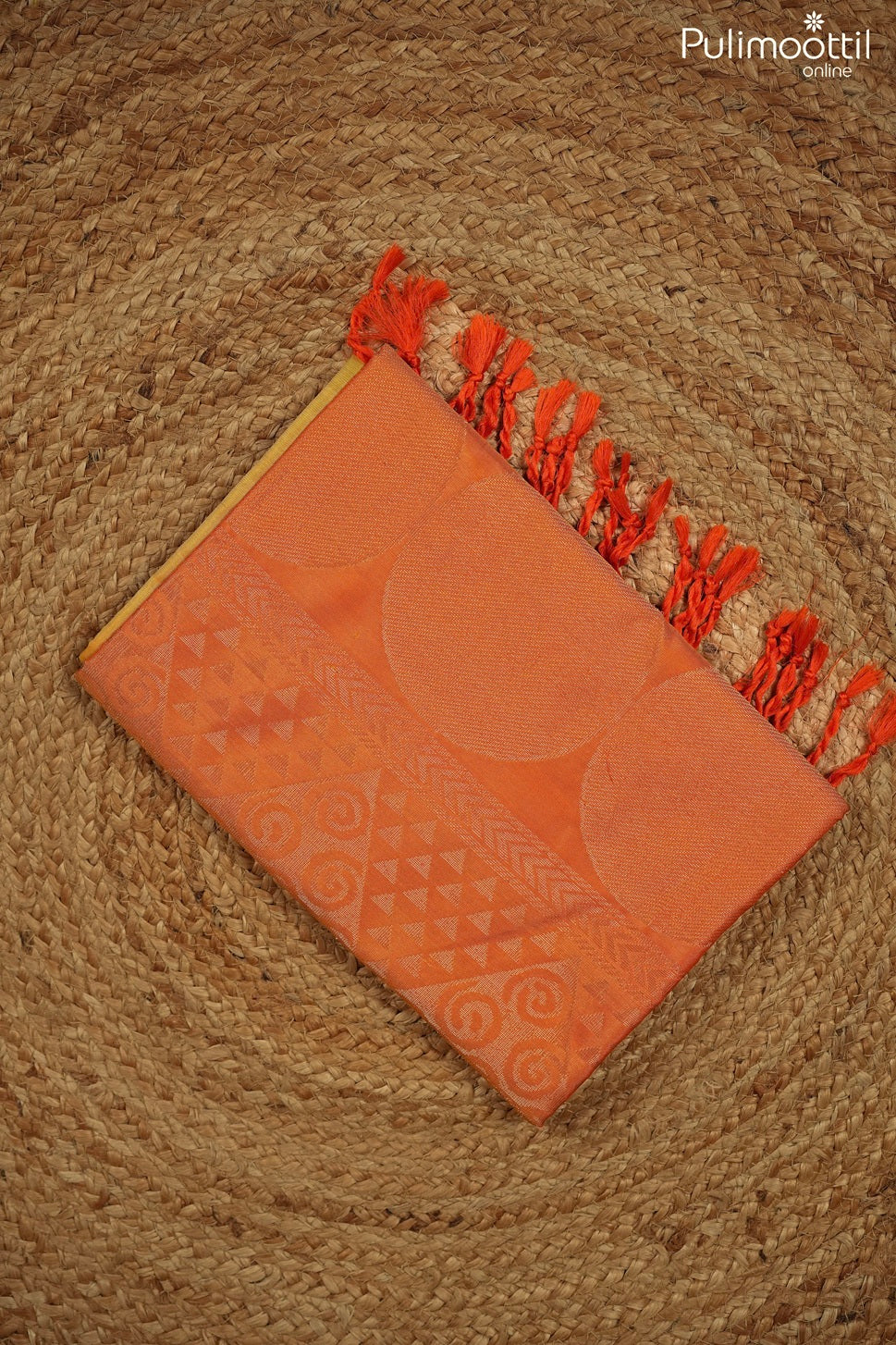 Golden Yellow Kanchipuram Silk Saree