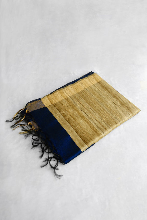 Blue Color Jute Saree