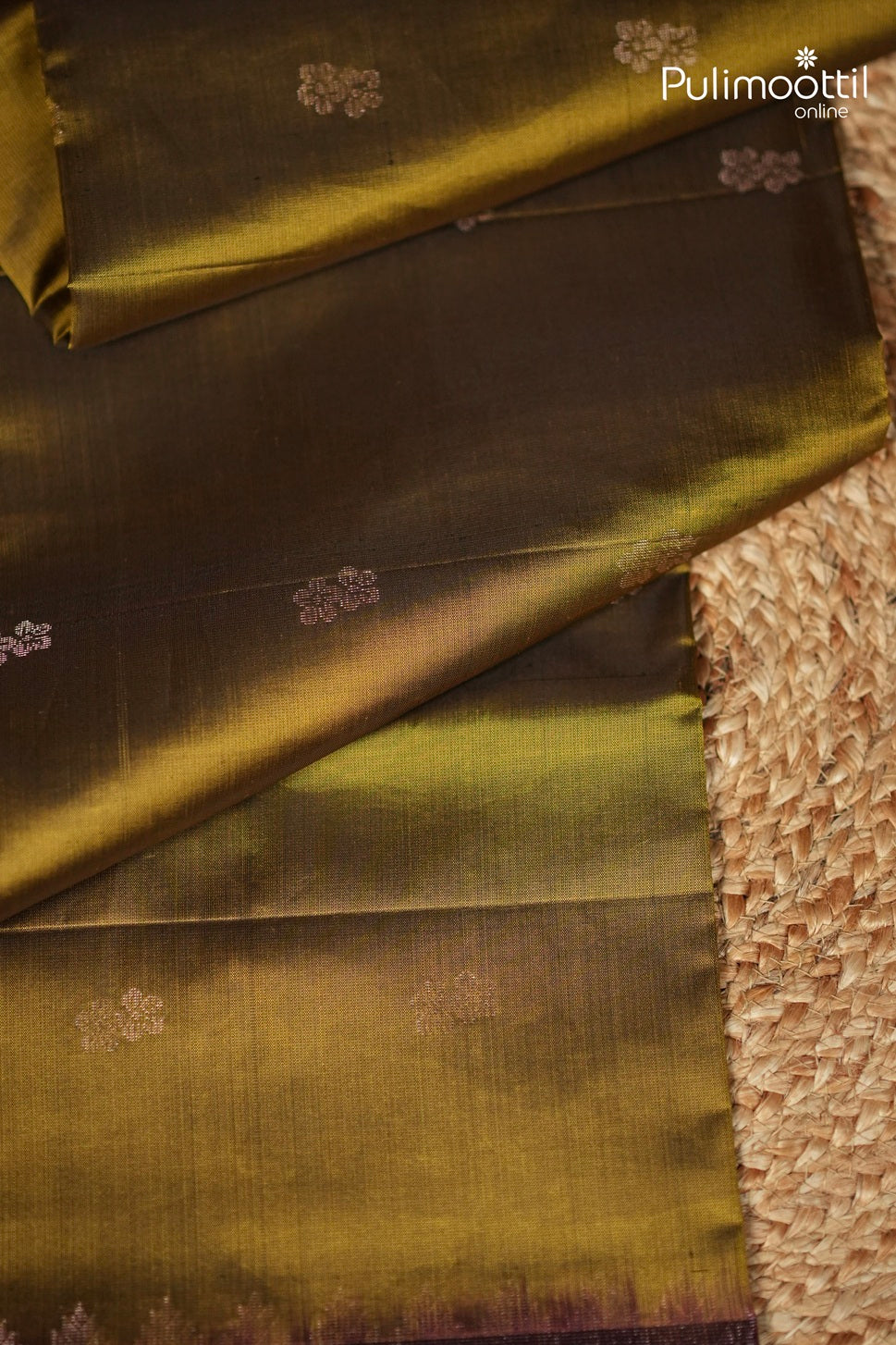 Golden Yellow Colour Kanchipuram Soft Silk Saree