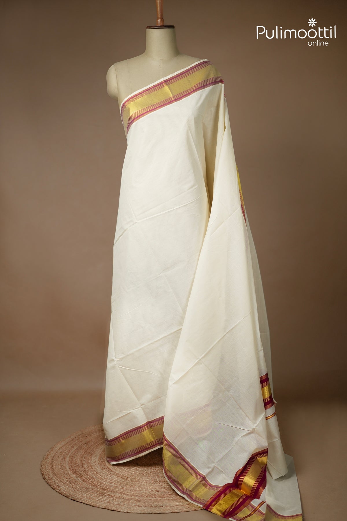 Kerala Traditional Cotton Set Saree