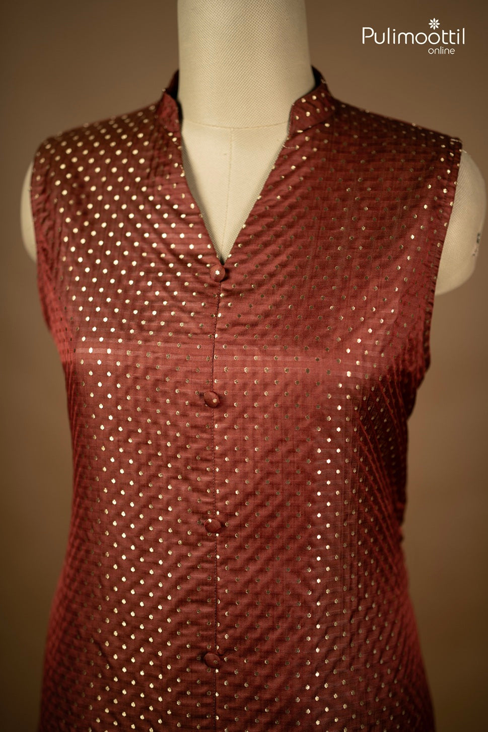Deep Wine A-Line Top
