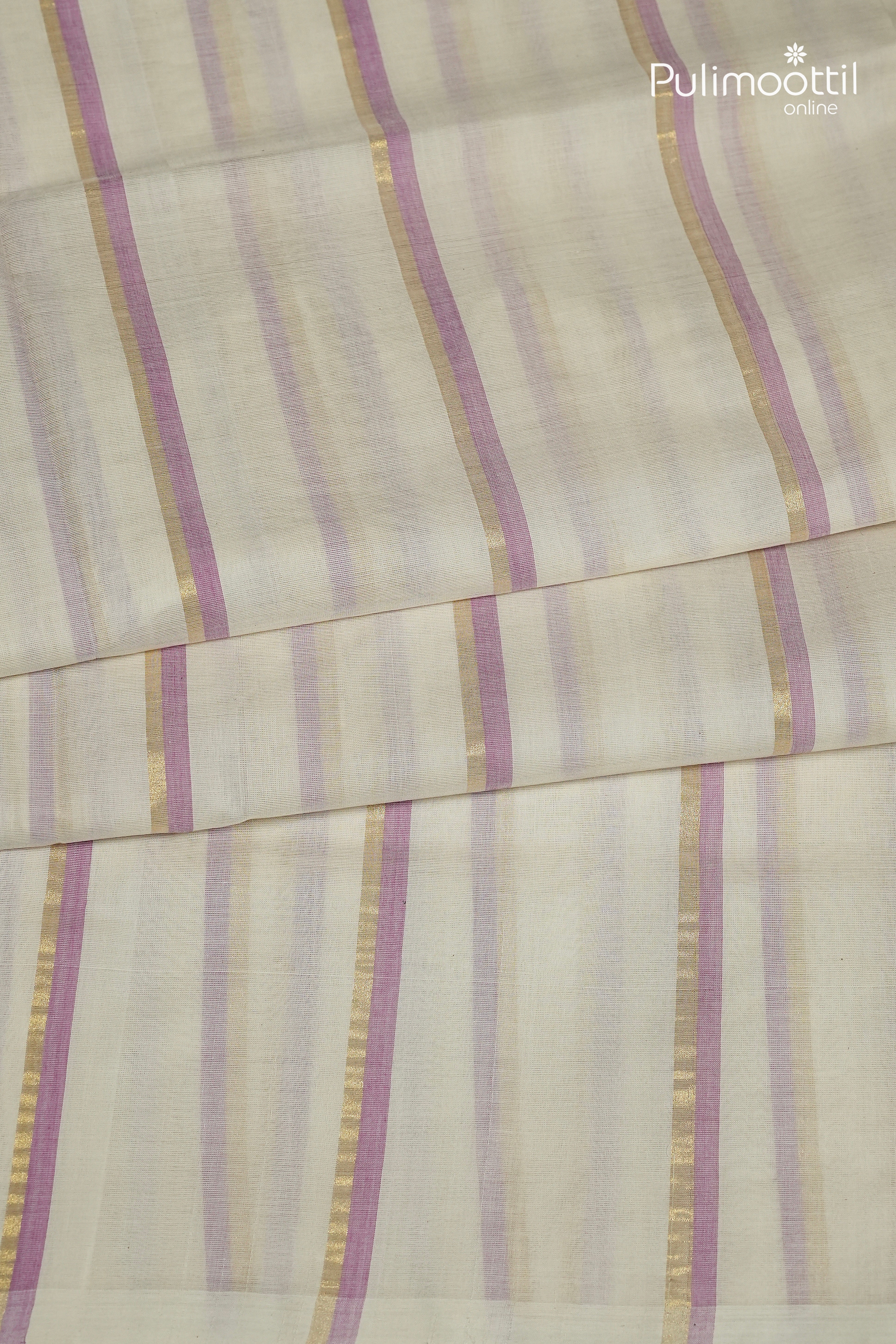 Off White Colour Handloom Saree