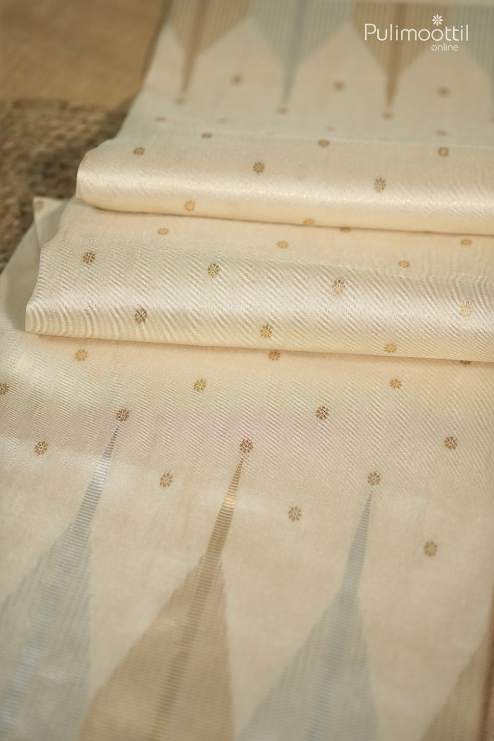 Golden Tissue Traditional Saree