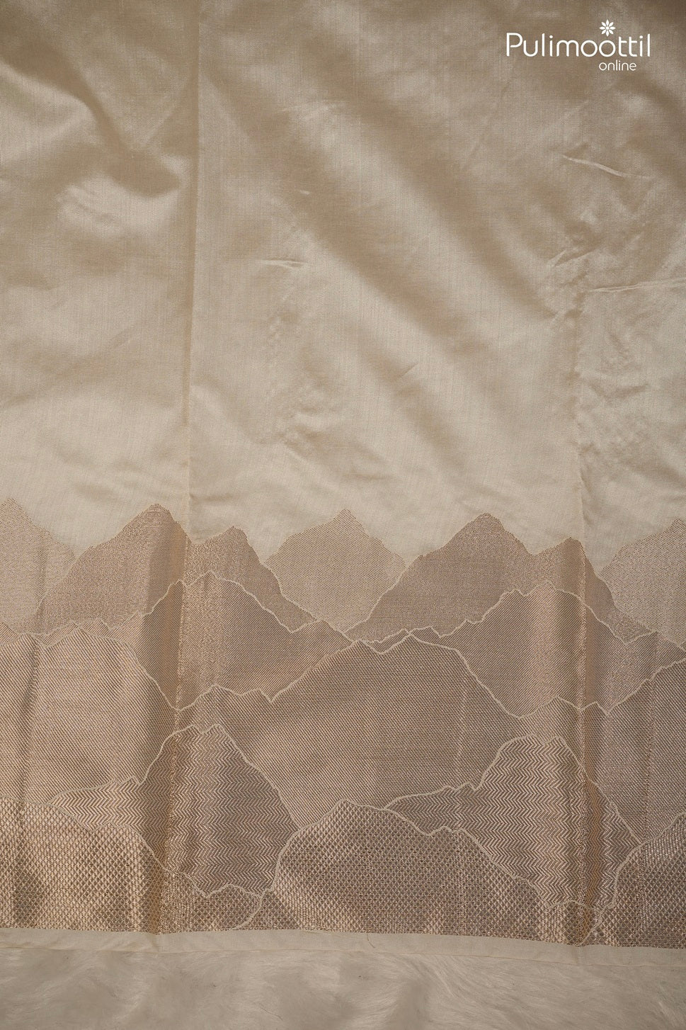 Off-White Chanderi Silk