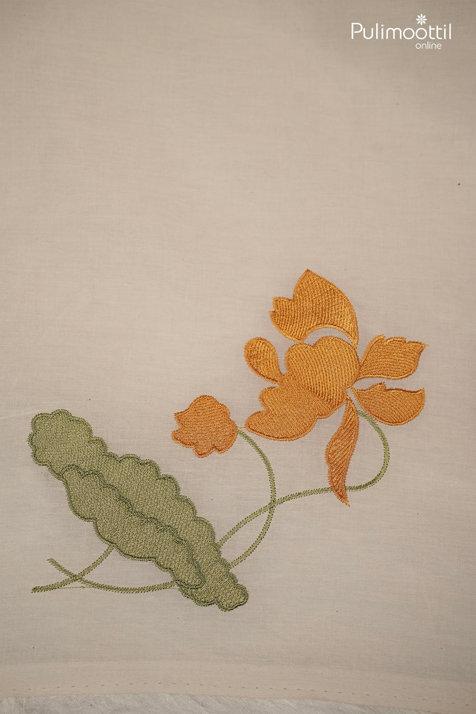 Off White Color Cotton Faric