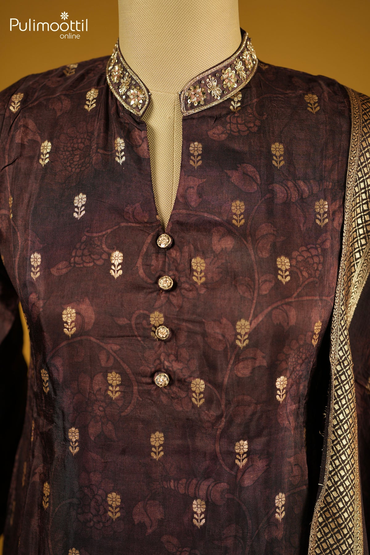 Coffee Brown Salwar Set